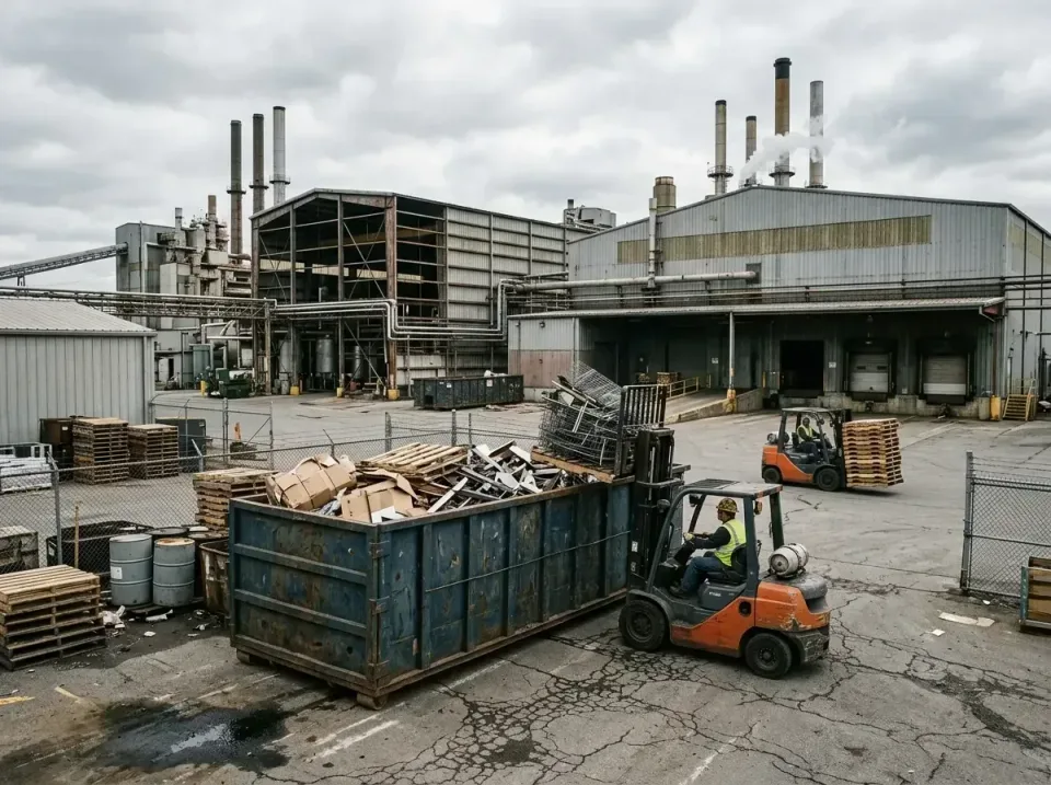 industrial-factory-scrap-conta-003 — frequently asked questions, Cheap Roll-off Dumpster Rentals in Union Mill, VA